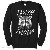 Trash Panda Funny Raccoon Sweatshirt thumb 0
