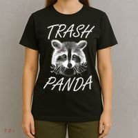 Trash Panda Funny Raccoon T-Shirt thumb 4