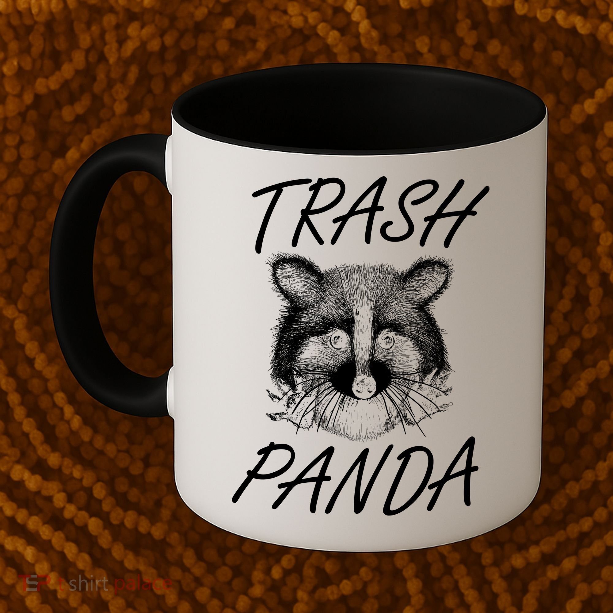 Trash Panda Funny Raccoon Coffee Mug