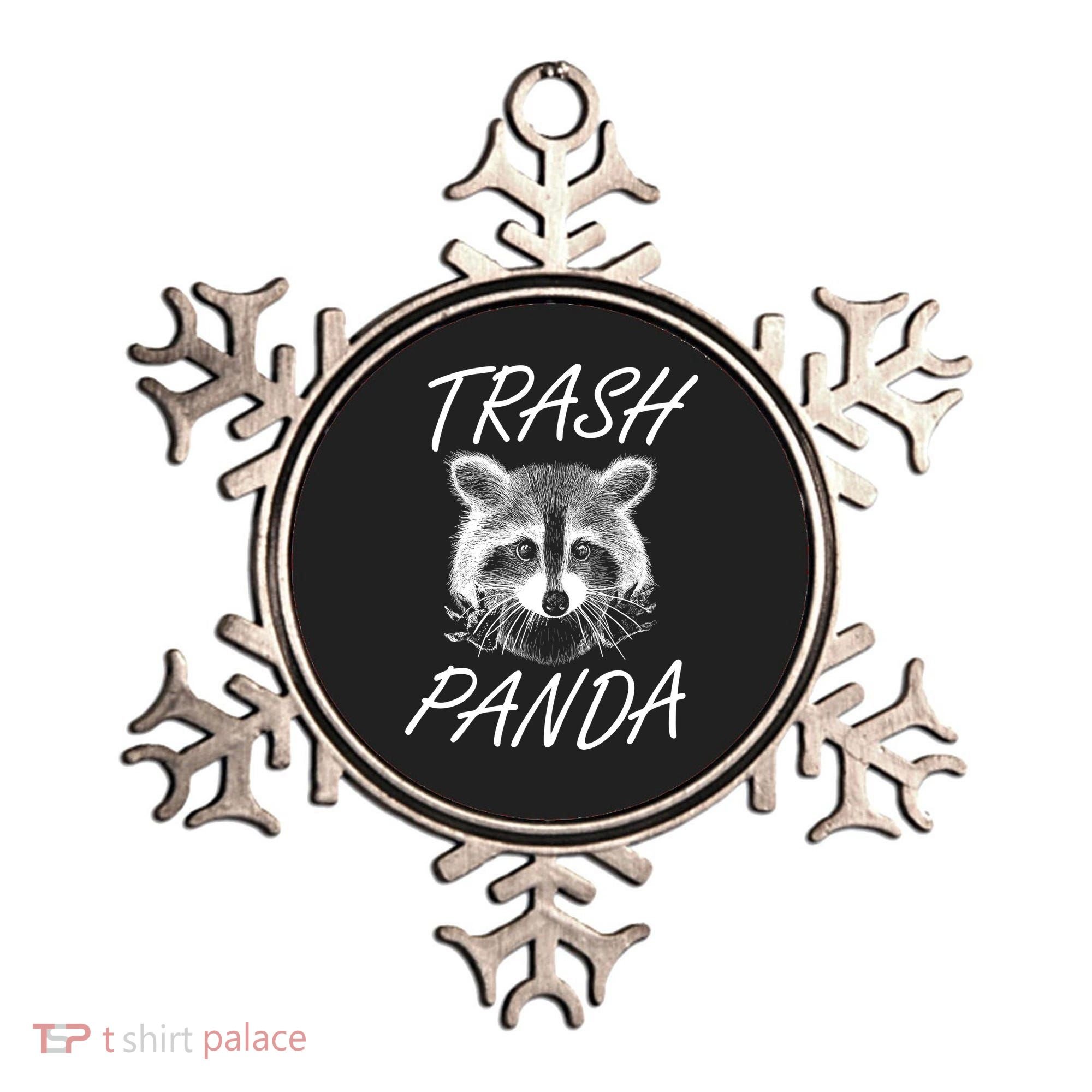 Trash Panda Funny Raccoon Ornament