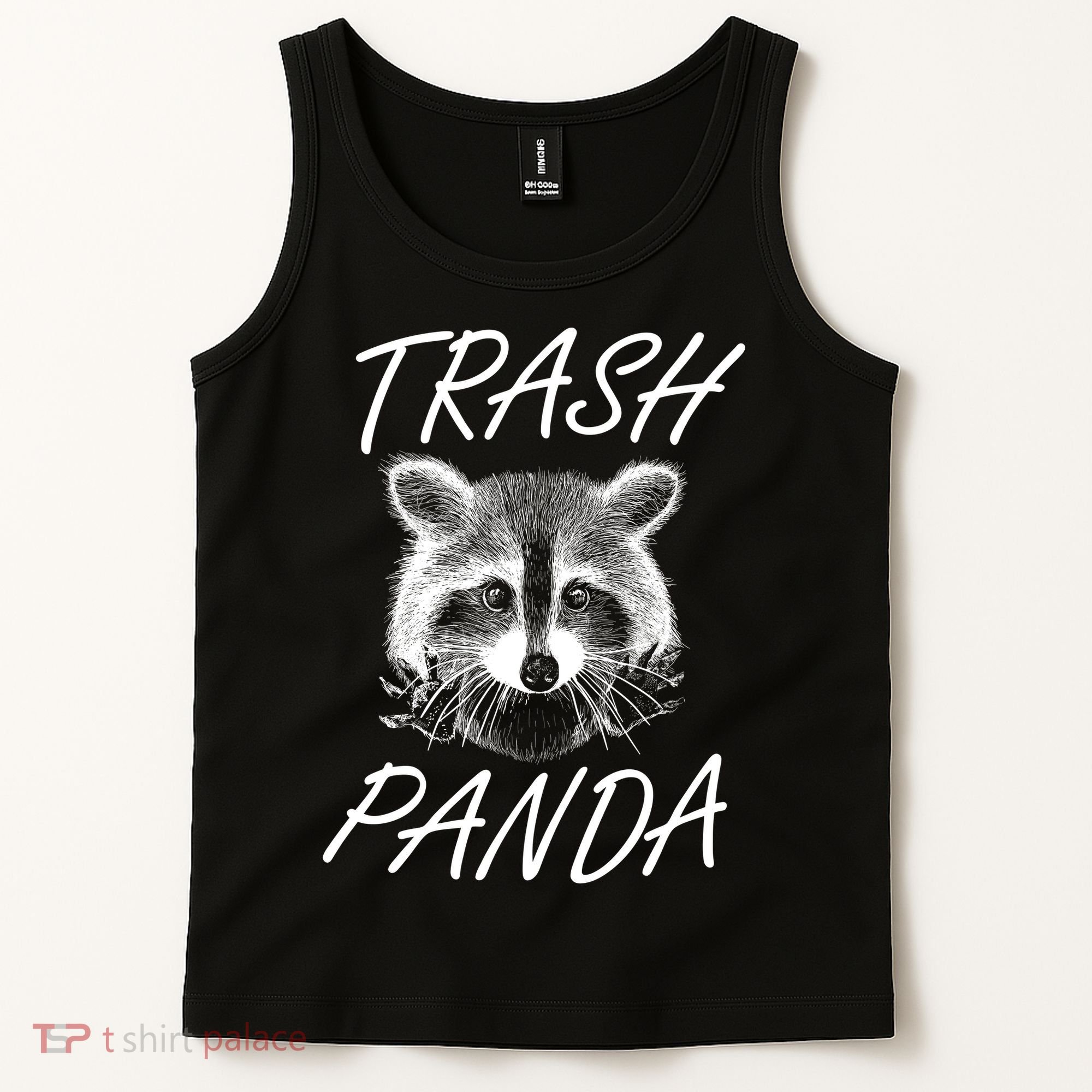 Trash Panda Funny Raccoon Tank Top