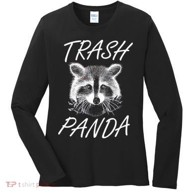 Trash Panda Funny Raccoon Women's Long Sleeve Shirt