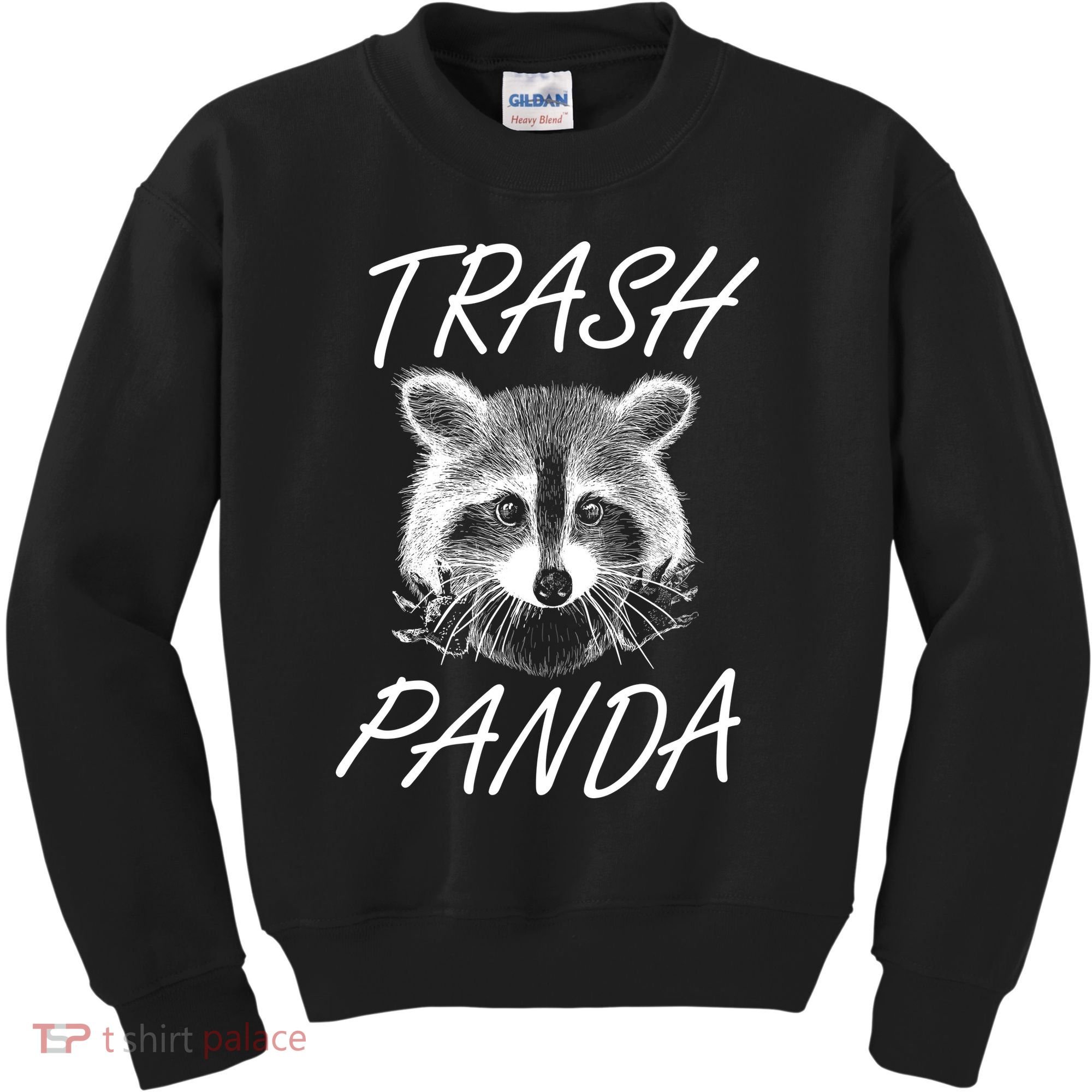 Trash Panda Funny Raccoon Kids Sweatshirt