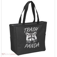 Trash Panda Funny Raccoon Tote Bag thumb 2