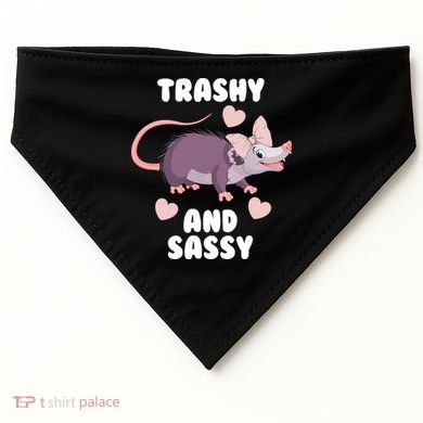Trashy And Sassy USA-Made Doggie Bandana