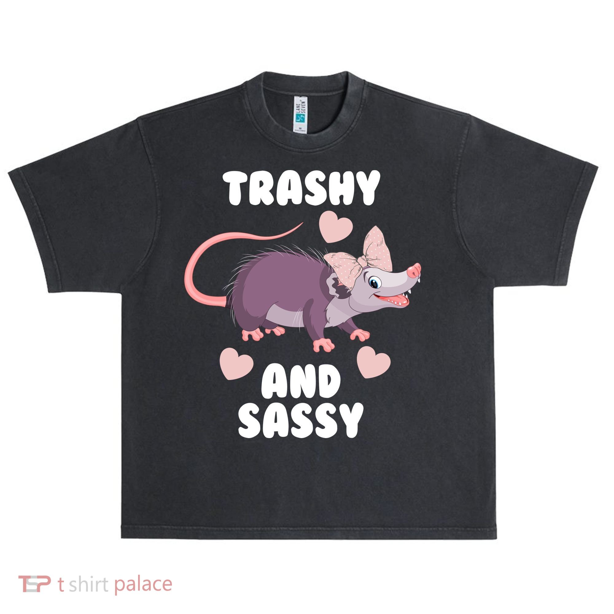 Trashy And Sassy Urban Oversized Heavyweight T-Shirt