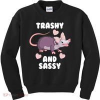 Trashy And Sassy Kids Sweatshirt thumb 0