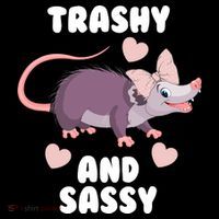 Trashy And Sassy Kids Sweatshirt thumb 2