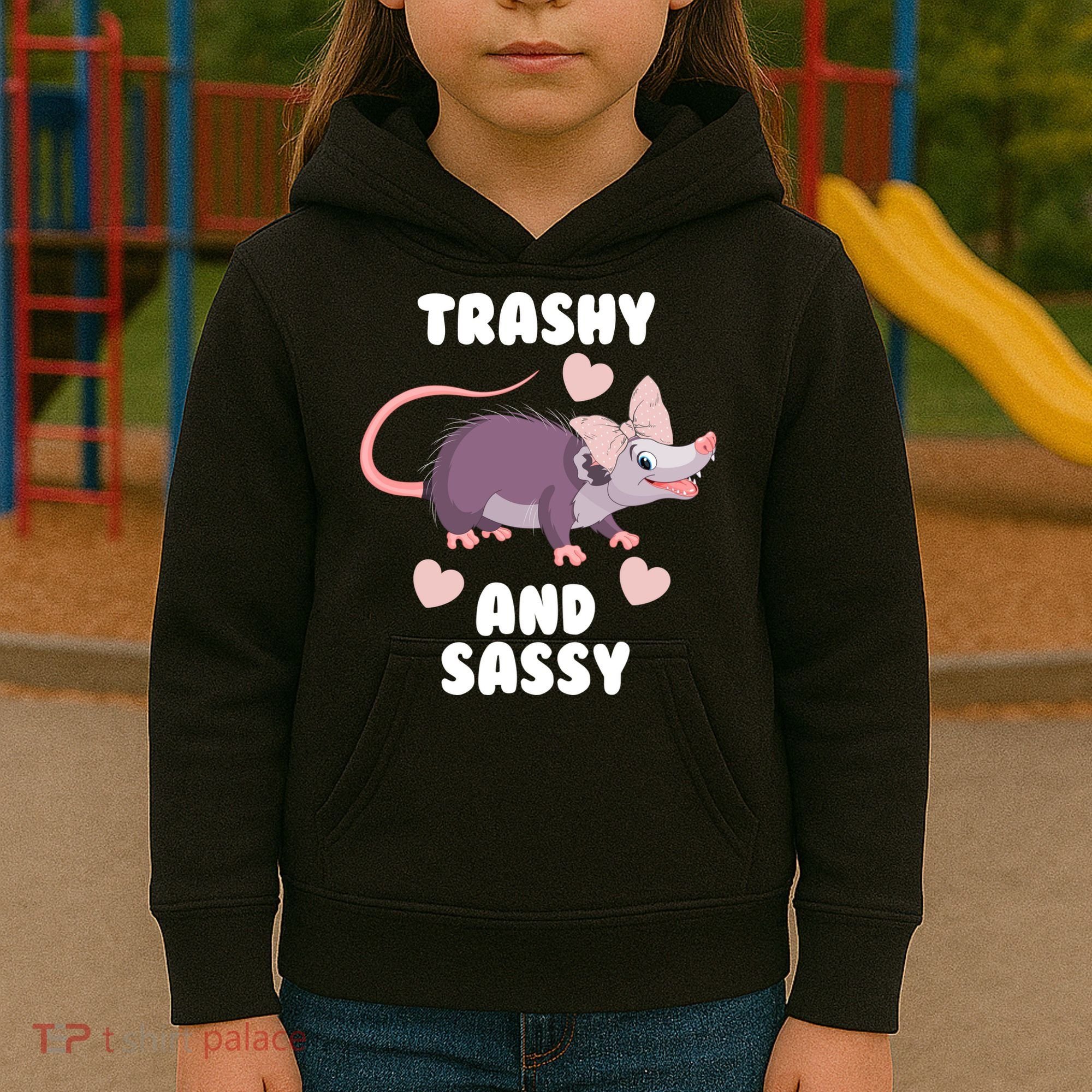 Trashy And Sassy Kids Hoodie