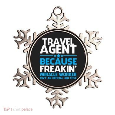 Travel Agent Miracle Worker Ornament