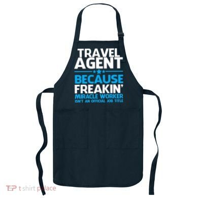 Travel Agent Miracle Worker Apron