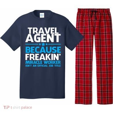 Travel Agent Miracle Worker Pajama Set