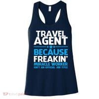 Travel Agent Miracle Worker Women's Tank Top thumb 0