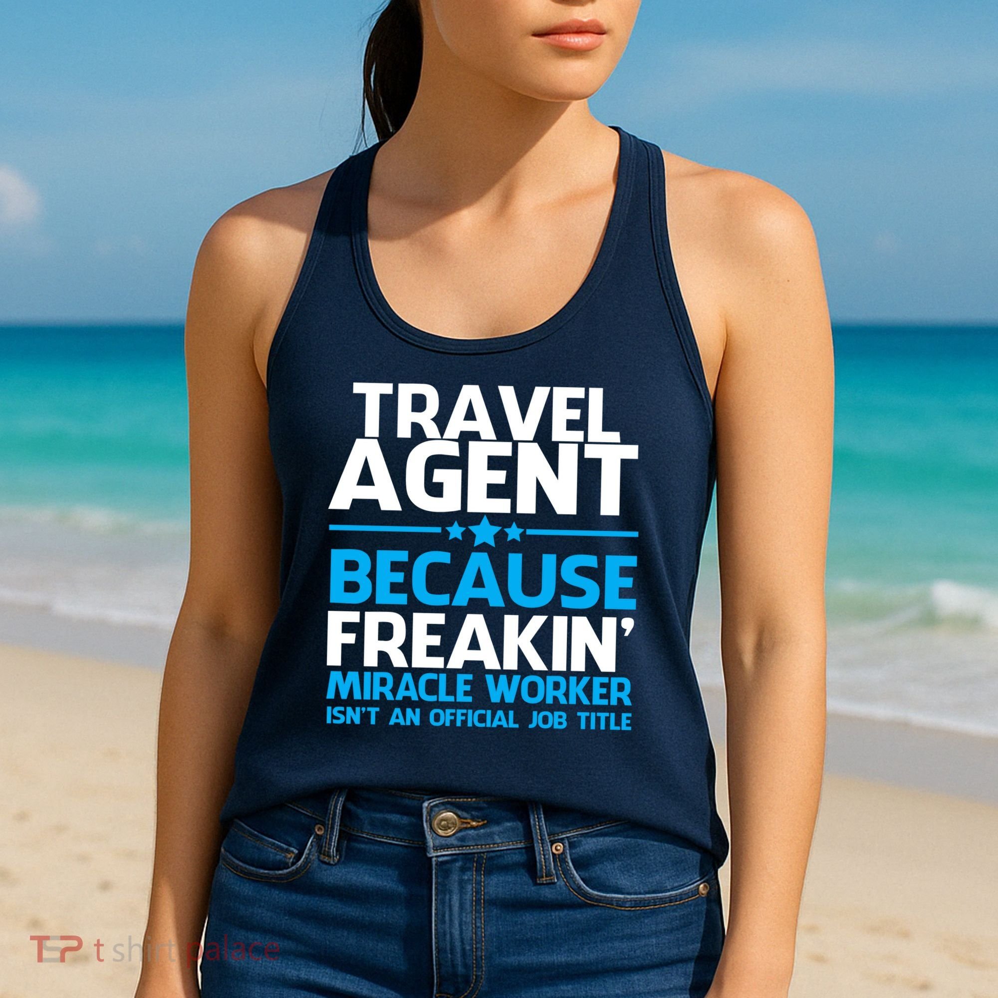 Travel Agent Miracle Worker Women's Tank Top