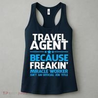 Travel Agent Miracle Worker Women's Tank Top thumb 3