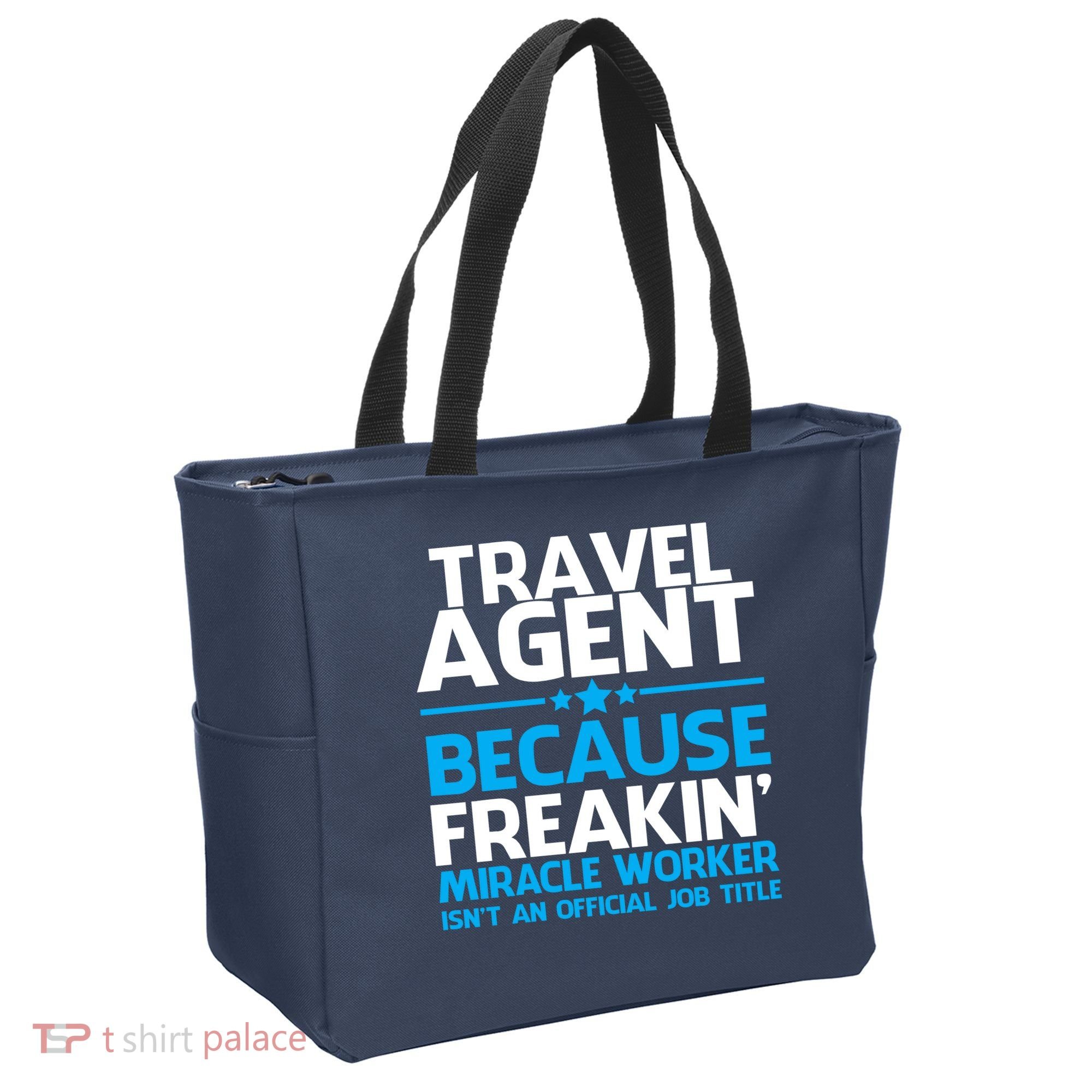 Travel Agent Miracle Worker Tote Bag