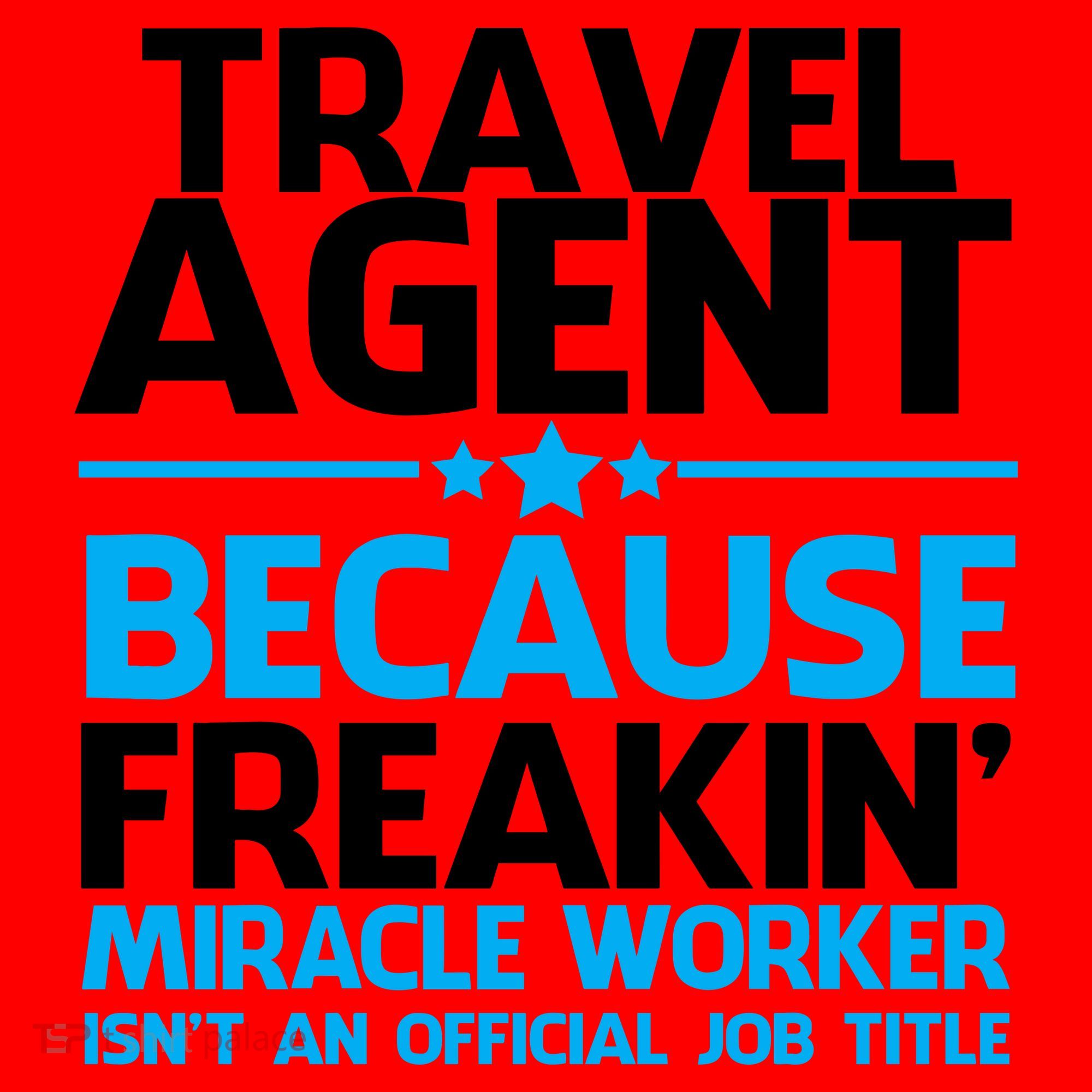Travel Agent Miracle Worker Santa Hat