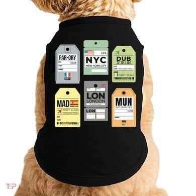 Travel Luggage Tags Doggie Tank