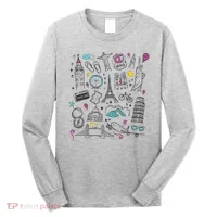 Travel The World Cute Long Sleeve Shirt thumb 0