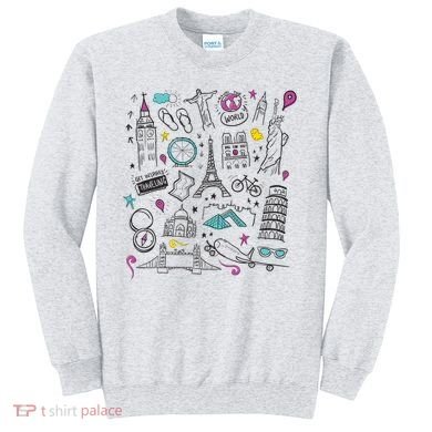 Travel The World Cute Sweatshirt