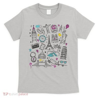 Travel The World Cute T-Shirt