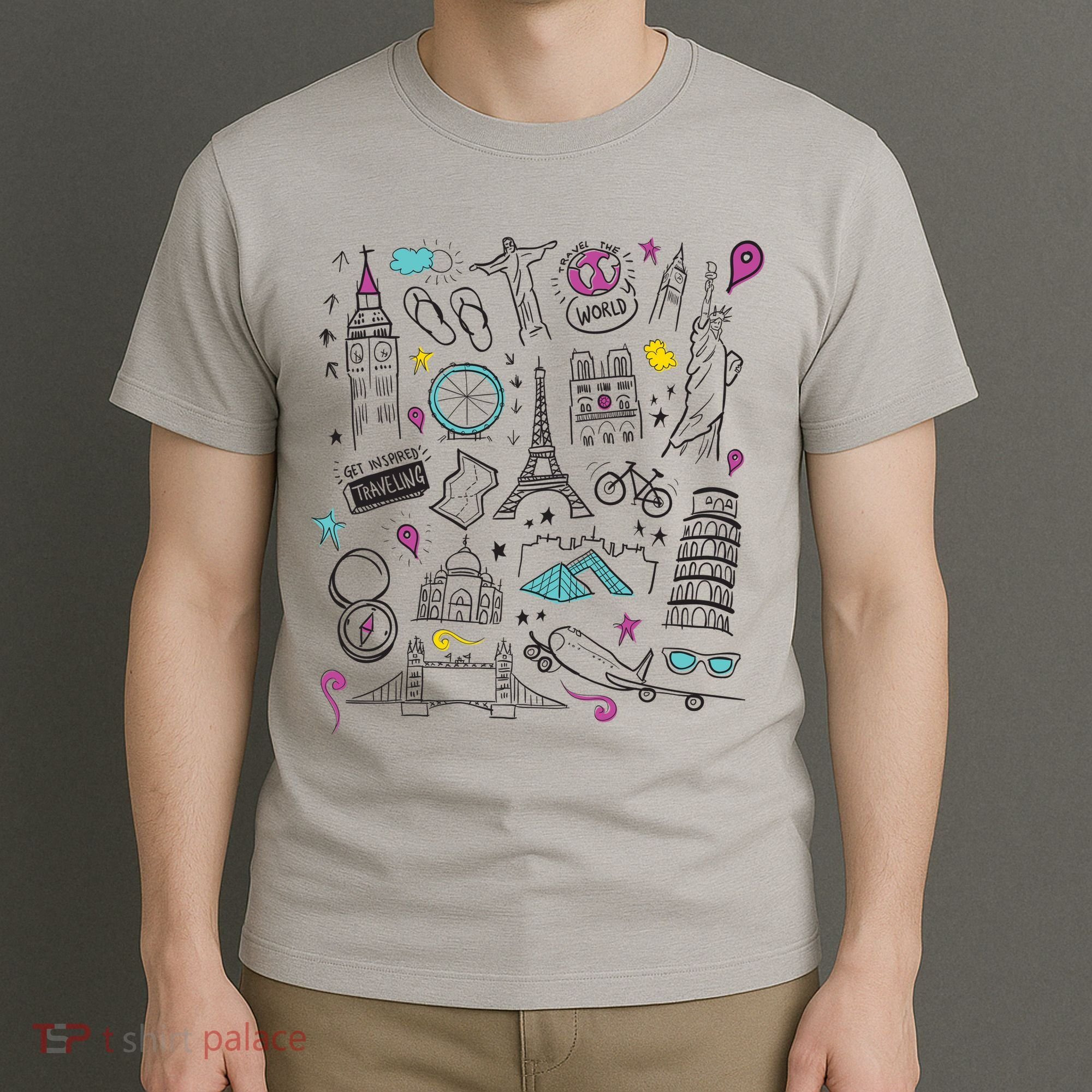 Travel The World Cute T-Shirt