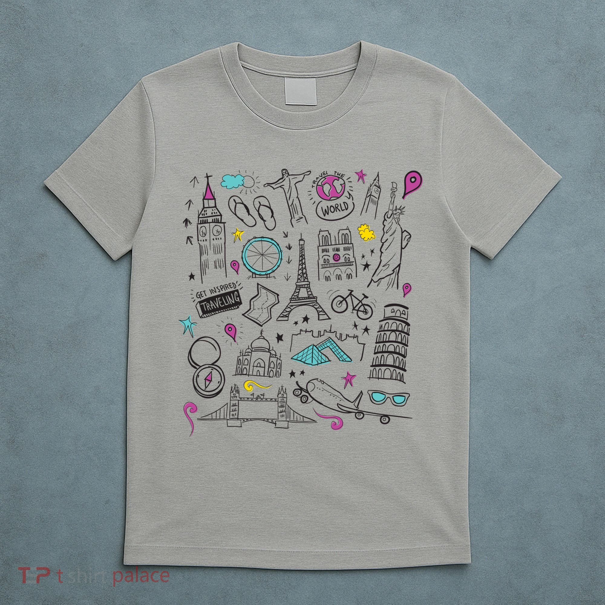 Travel The World Cute T-Shirt
