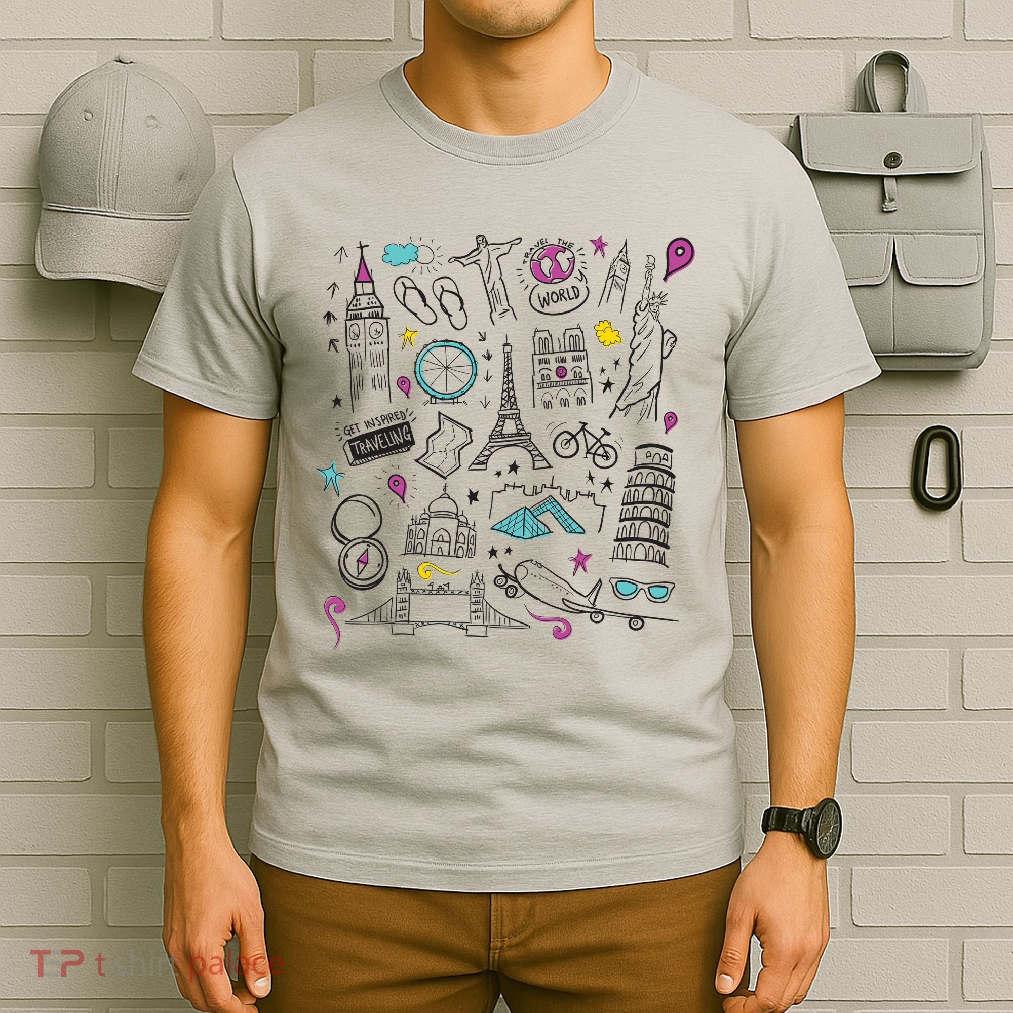 Travel The World Cute T-Shirt