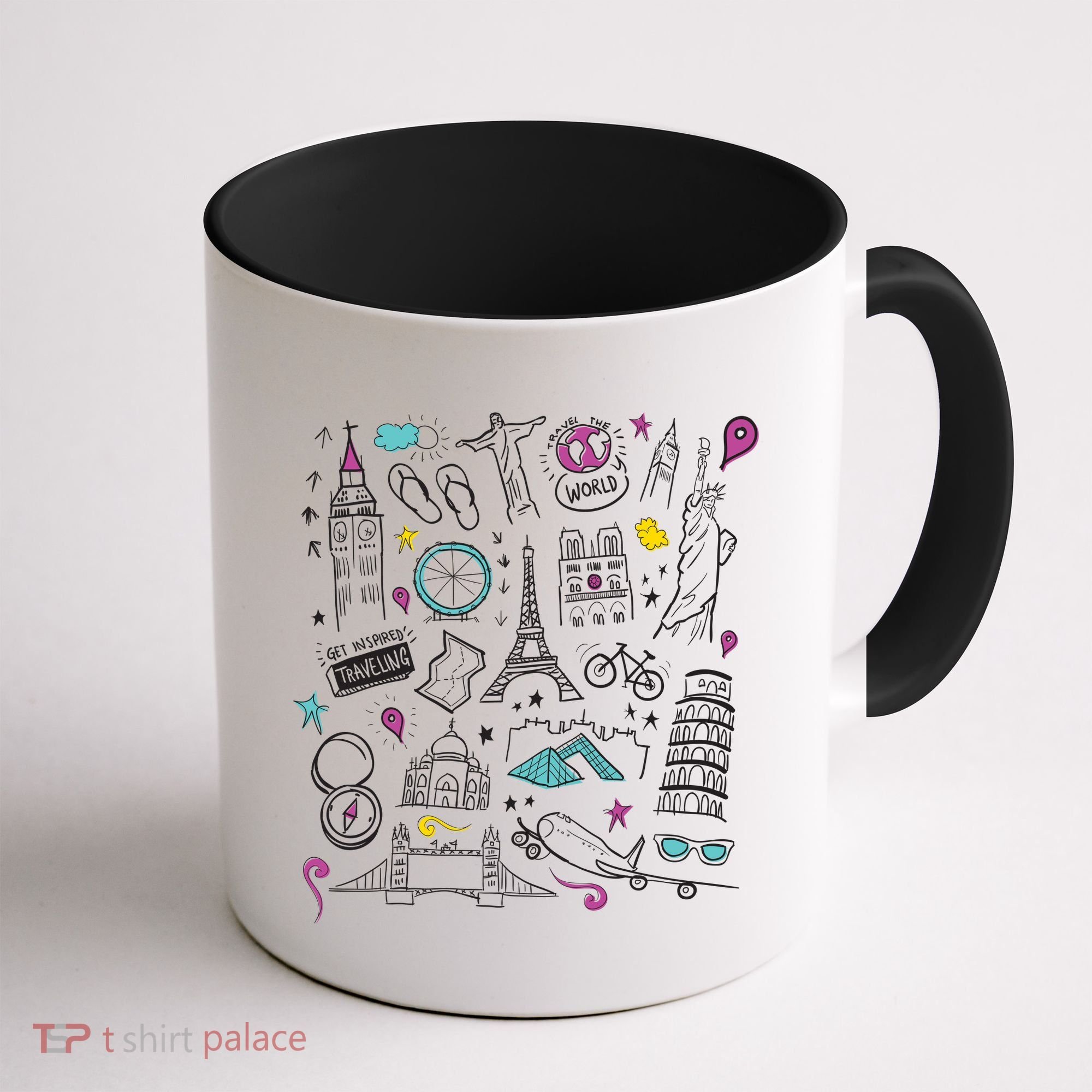 Travel The World Cute Coffee Mug