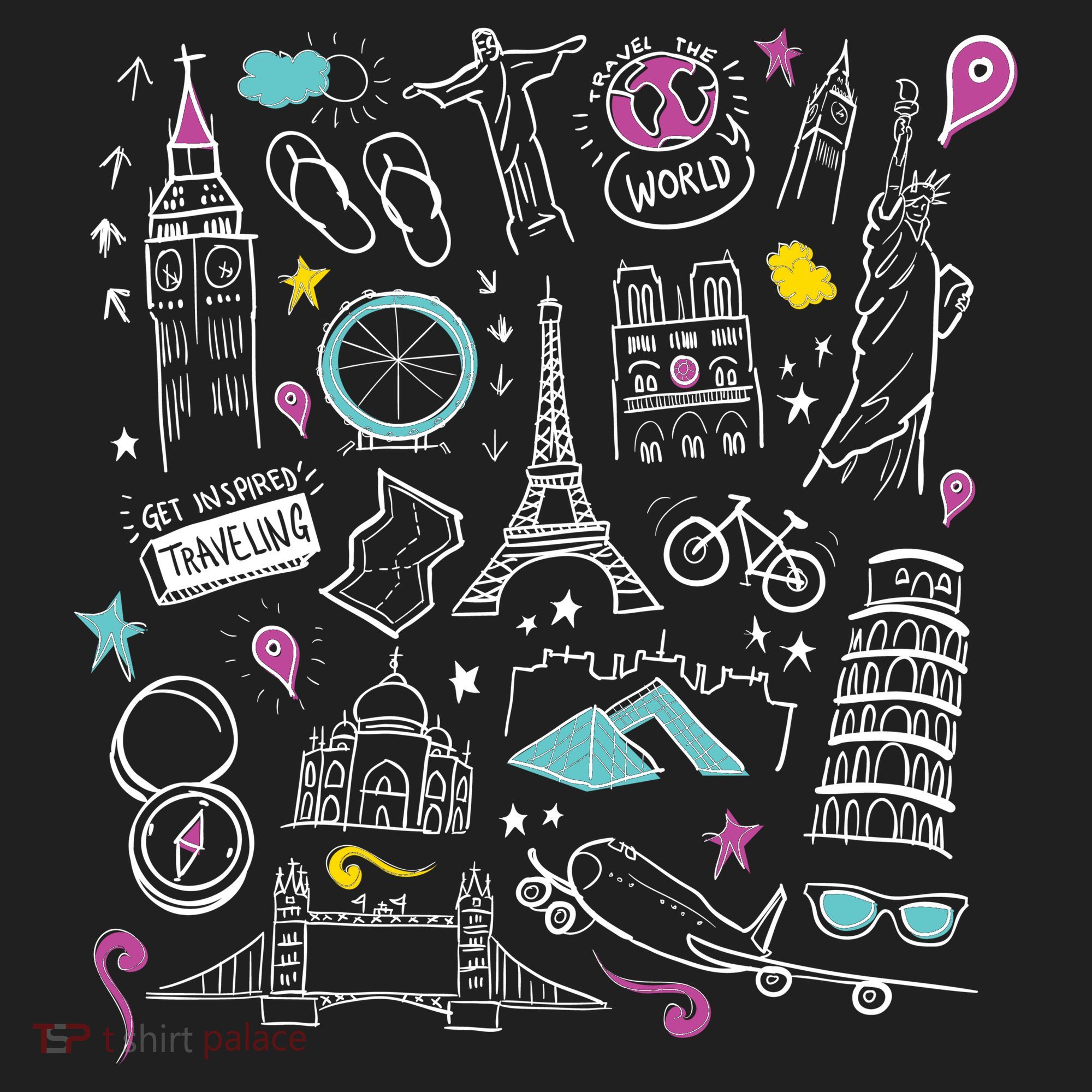 Travel The World Cute Beanie