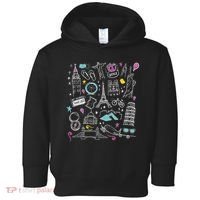 Travel The World Cute Toddler Hoodie thumb 0