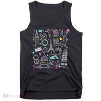 Travel The World Cute Tank Top thumb 0
