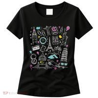 Travel The World Cute Women's T-Shirt thumb 0
