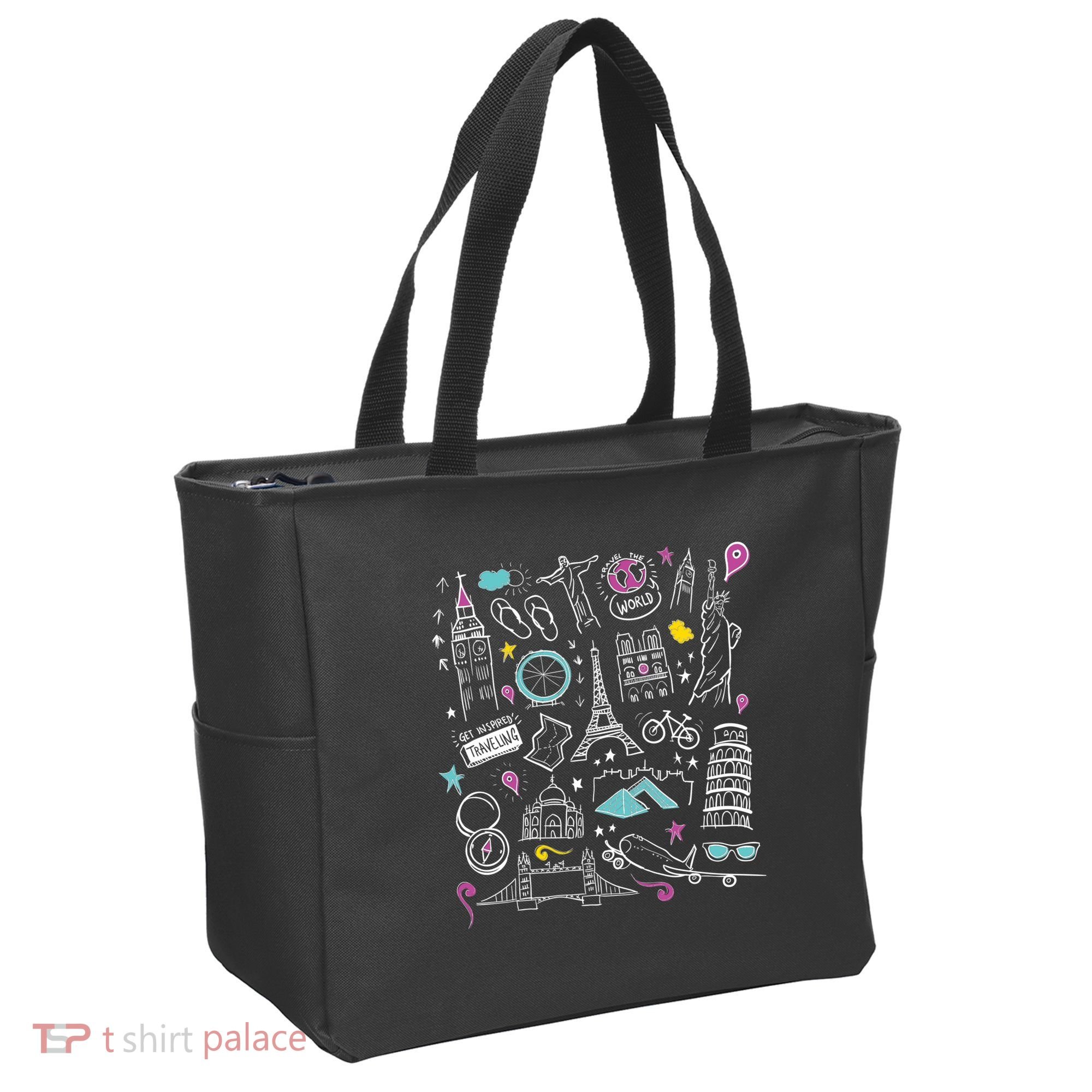 Travel The World Cute Tote Bag