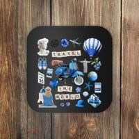 Travel The World Tourist Coaster thumb 0