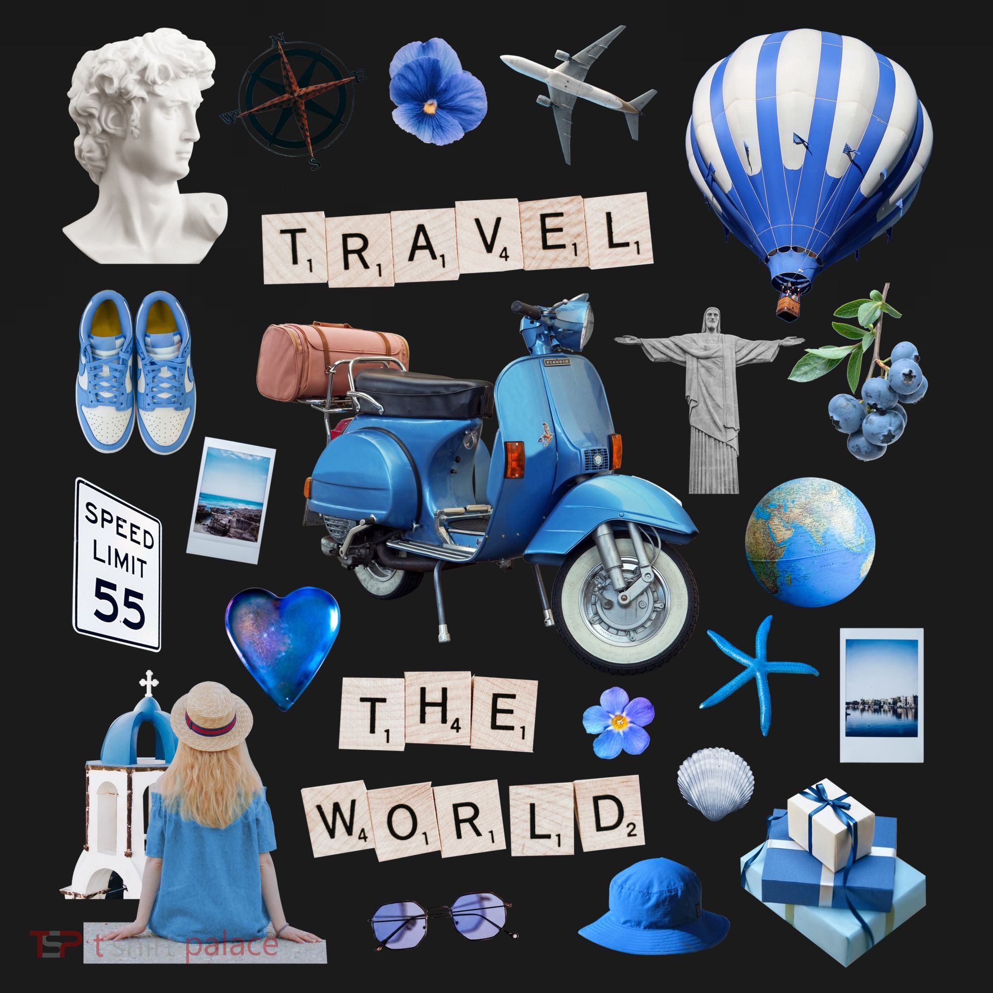 Travel The World Tourist Coaster