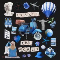 Travel The World Tourist Toddler Hoodie thumb 2