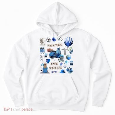 Travel The World Tourist Hoodie
