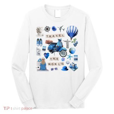 Travel The World Tourist Long Sleeve Shirt