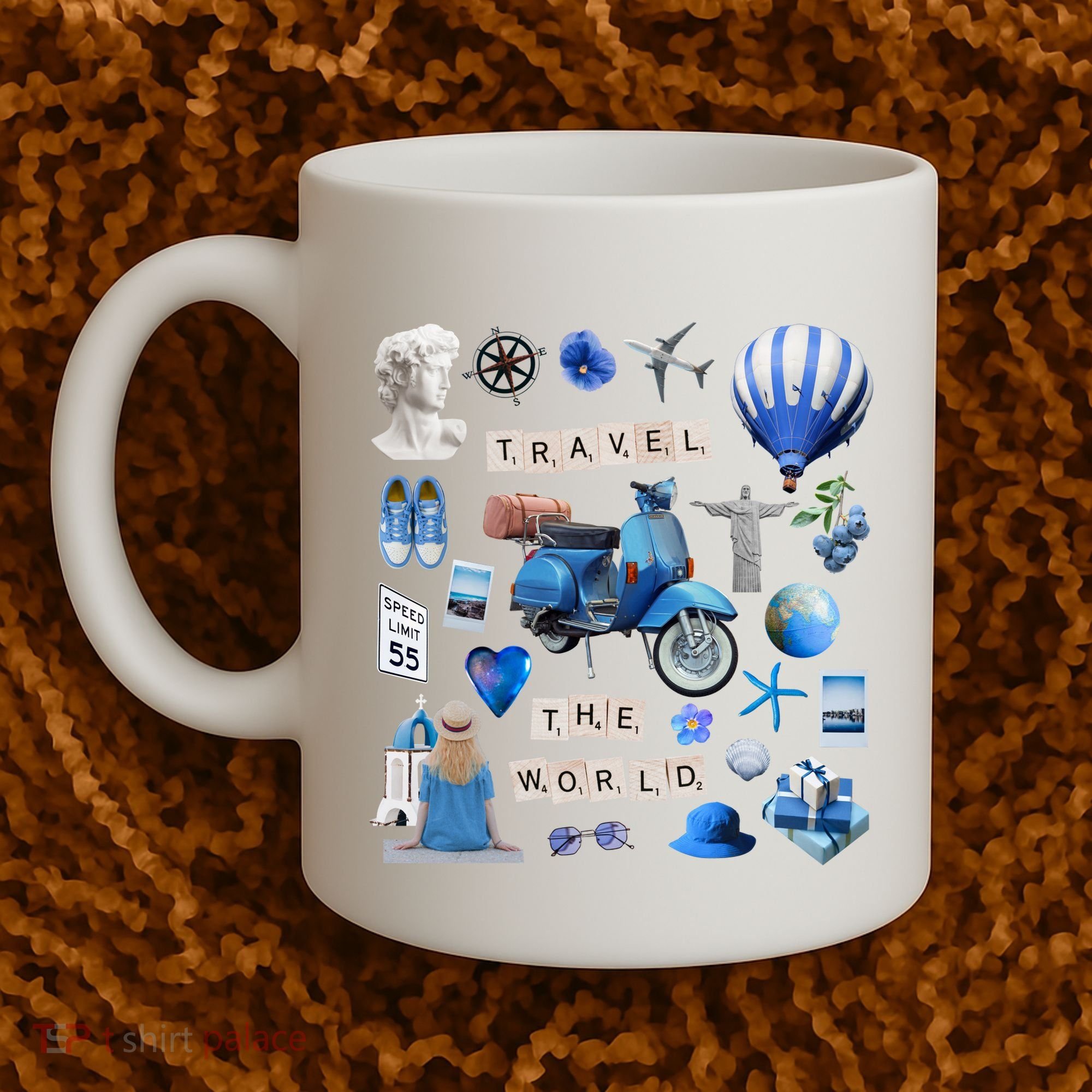 Travel The World Tourist Coffee Mug