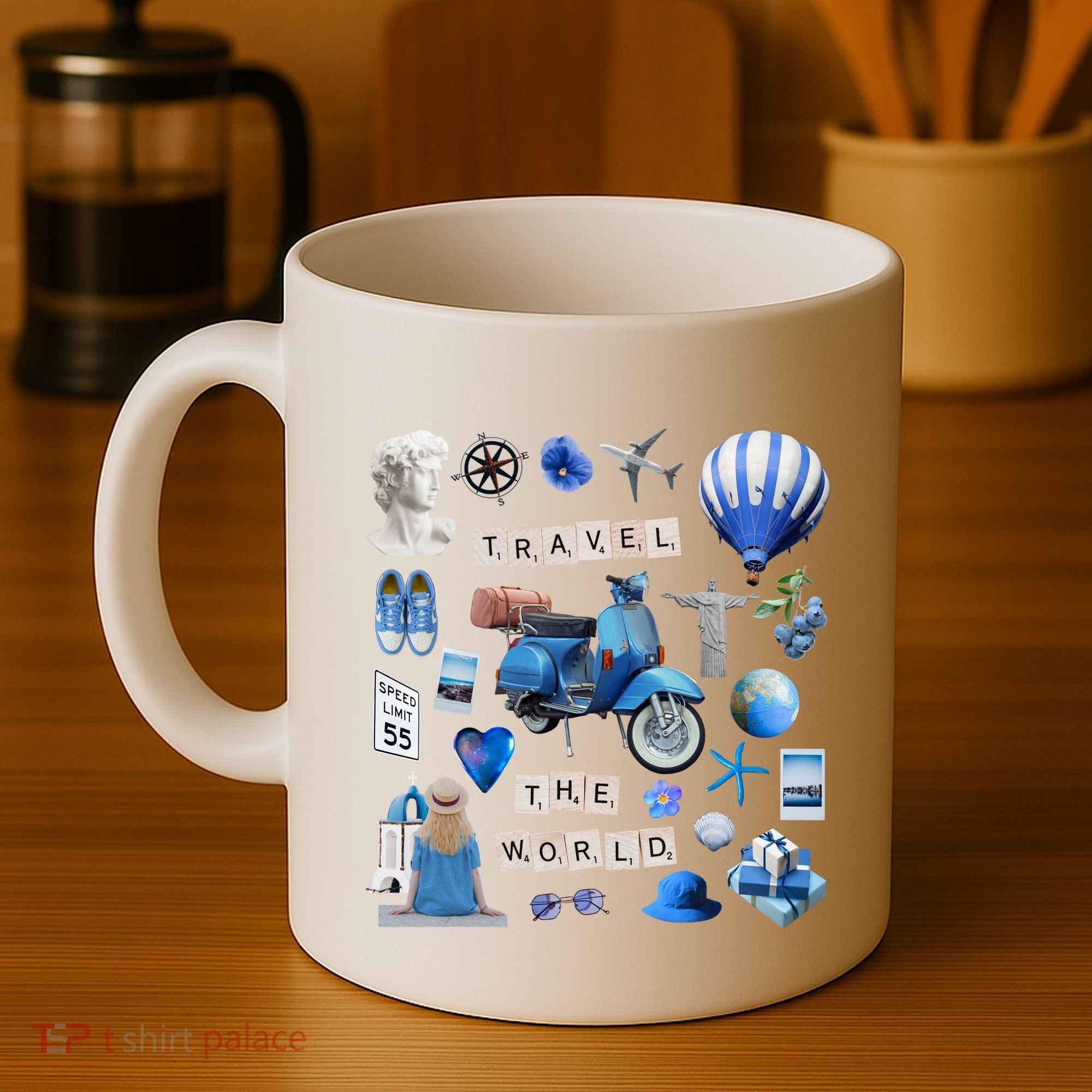 Travel The World Tourist Coffee Mug