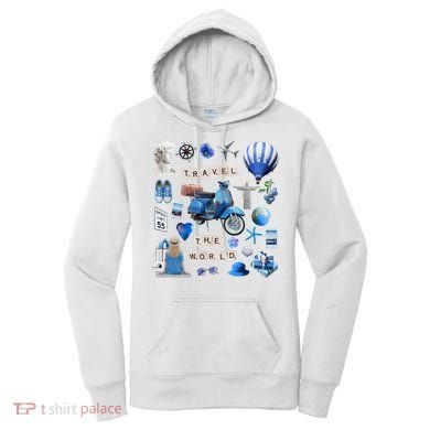 Travel The World Tourist Women's Hoodie