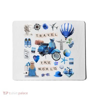 Travel The World Tourist Mousepad