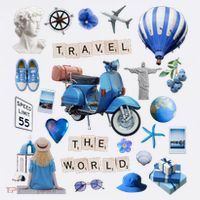 Travel The World Tourist Mousepad thumb 1