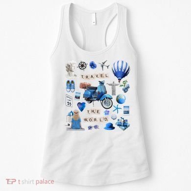 Travel The World Tourist Women's Tank Top