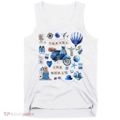 Travel The World Tourist Tank Top
