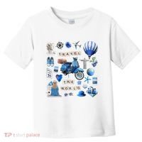 Travel The World Tourist Toddler T-Shirt thumb 0