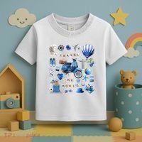 Travel The World Tourist Toddler T-Shirt thumb 3