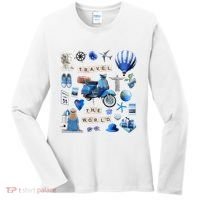 Travel The World Tourist Women's Long Sleeve Shirt thumb 0