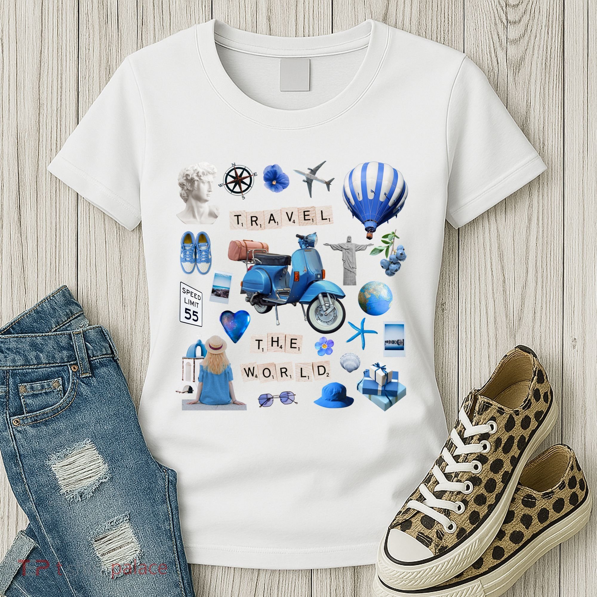 Travel The World Tourist Women's T-Shirt